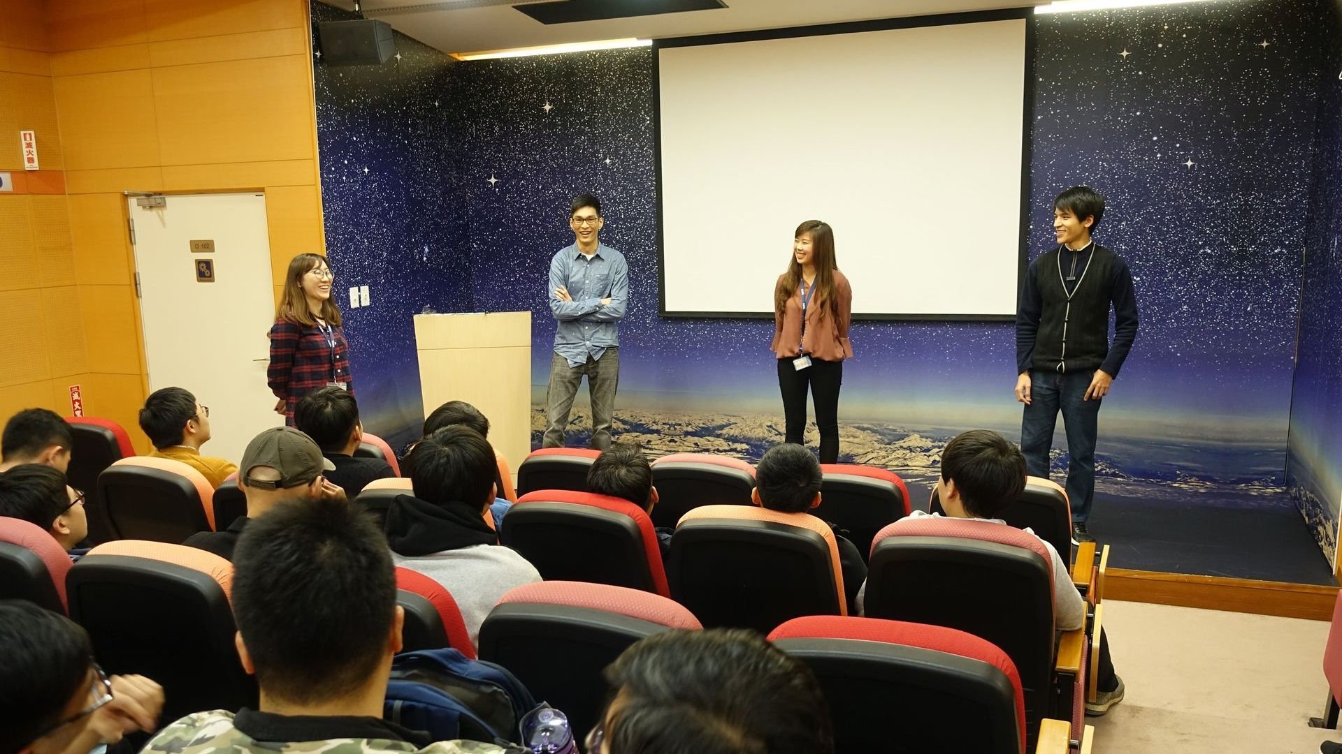 Presentation in Taiwan