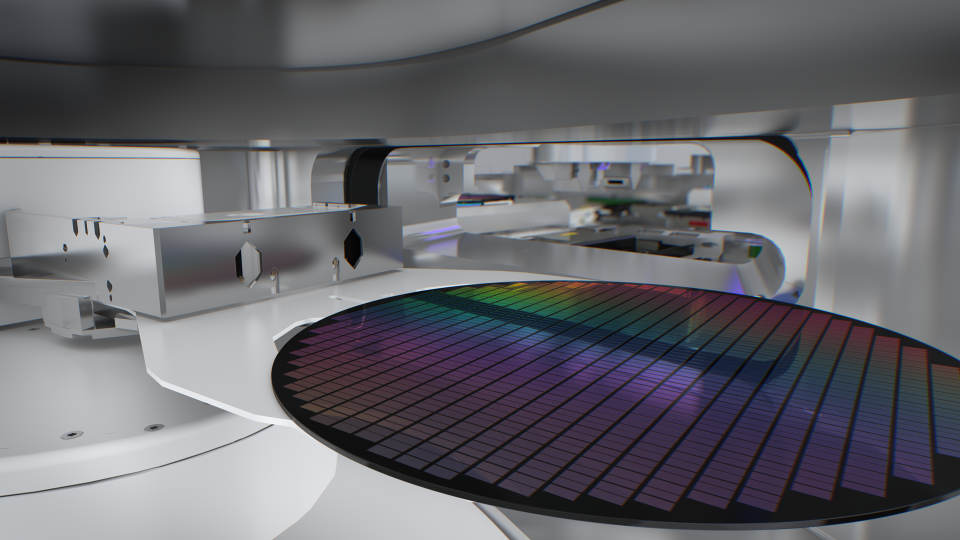 Inside NXE3400 wafer handler Inside NXE3400 wafer handler